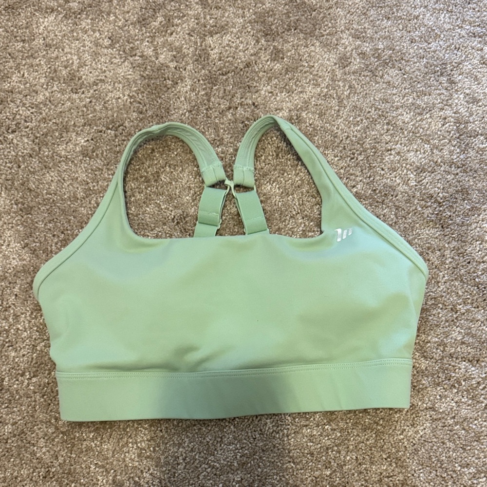 Muscle Nation Women's Green Sports Bra